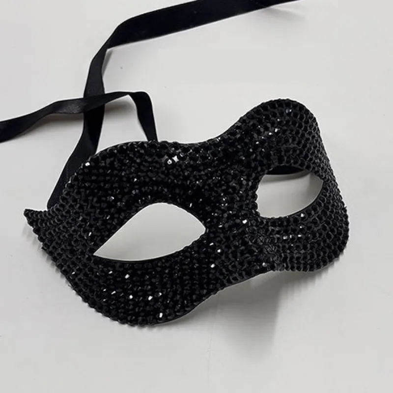 BLACK STONE MASK ( MMK BK ) made by Oh My Jewelry
