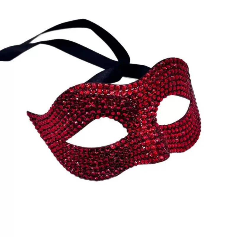 RED STONE MASK ( MMK RD ) made by Oh My Jewelry