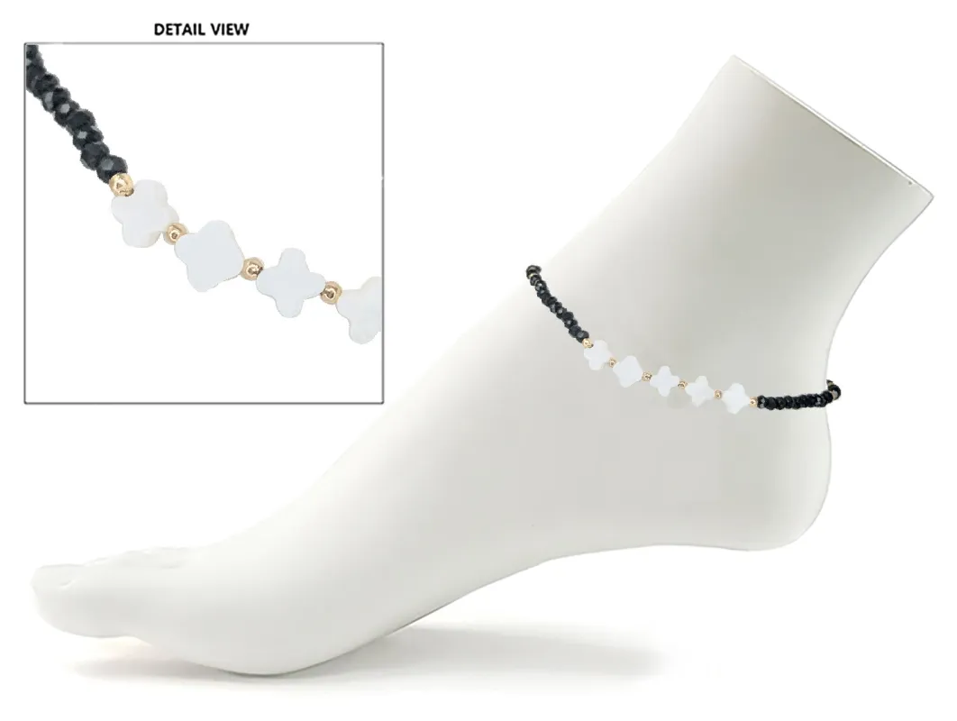 FASHION BEAD ANKLET ( 0793 GBK ) made by Oh My Jewelry