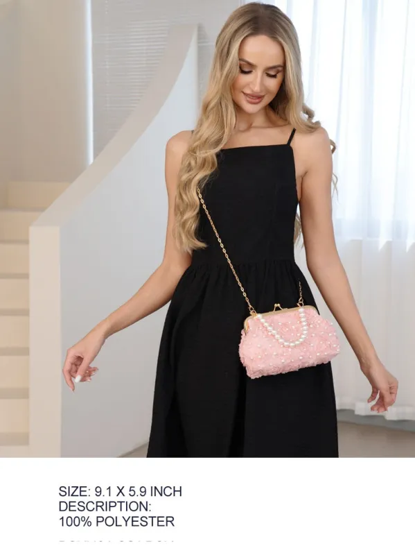 PINK PURSE ( 1167 PINK ) made by Oh My Jewelry