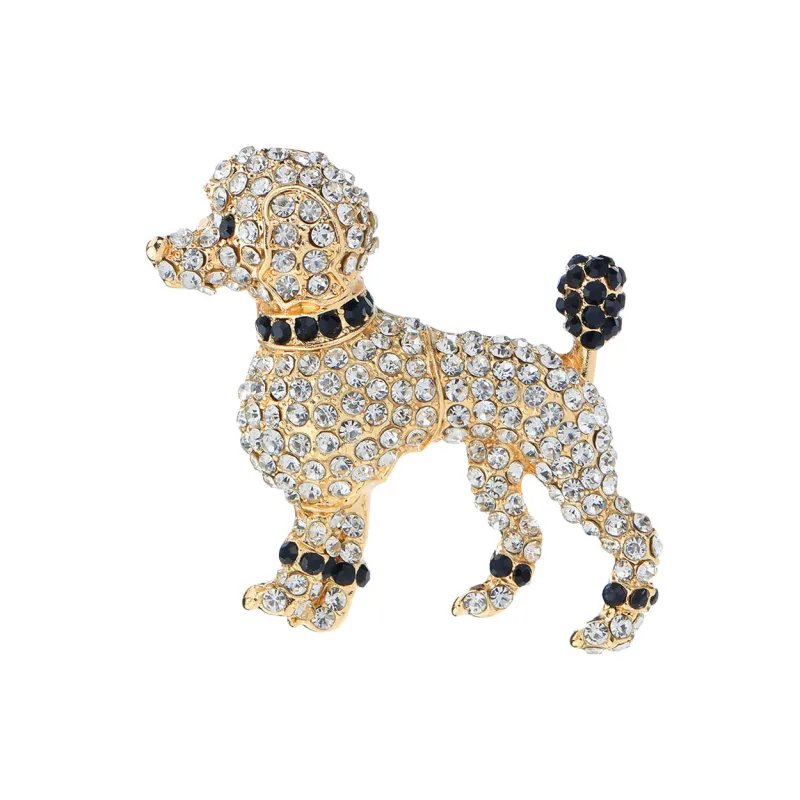 GOLD POODLE BROOCH ( 31992 CRG ) made by Rebecca Minkoff