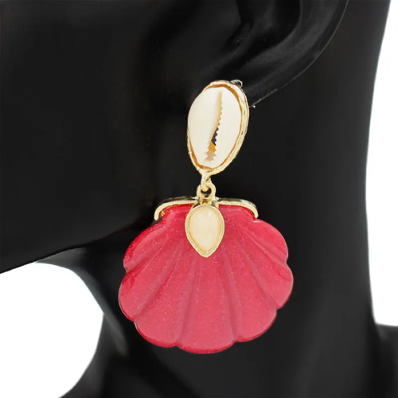 RED EARRINGS ( 2966 RED ) sold by Oh My Jewelry