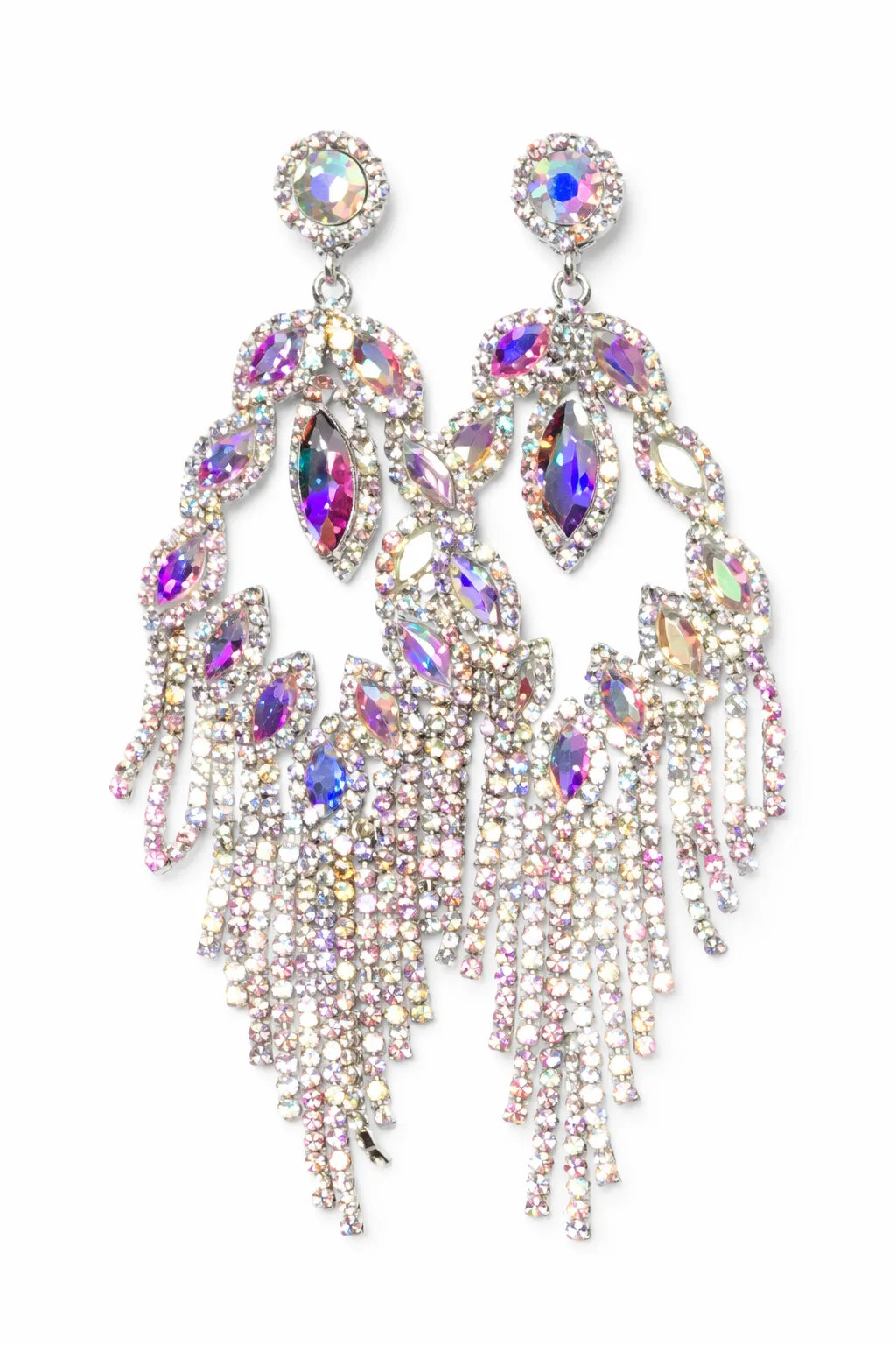 DANGLING CHANDELIER EARRINGS ( 1516 SAB ) sold by Oh My Jewelry