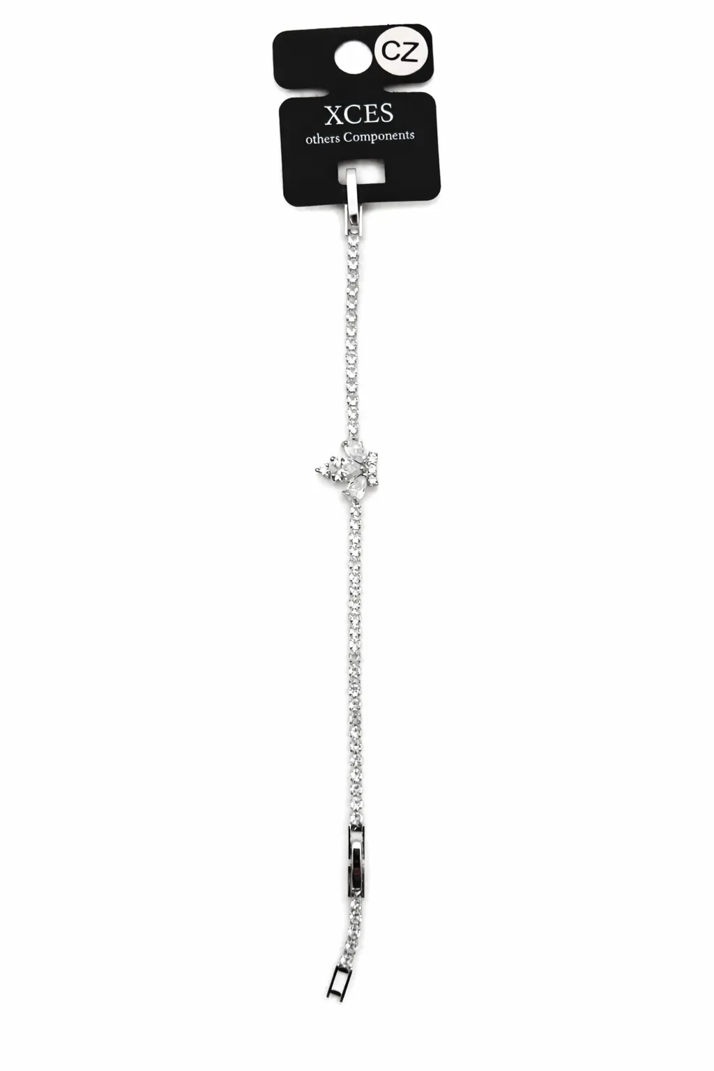 SILVER BRACELET CZ STONES ( 217 RCR ) sold by Oh My Jewelry