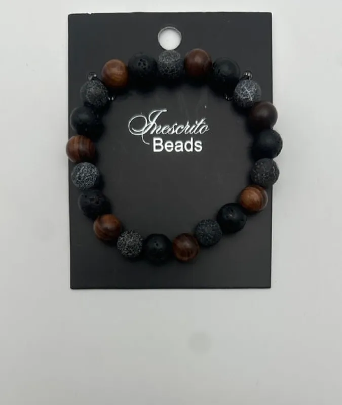 WOOD BRACELET ( 409 ) made by Oh My Jewelry