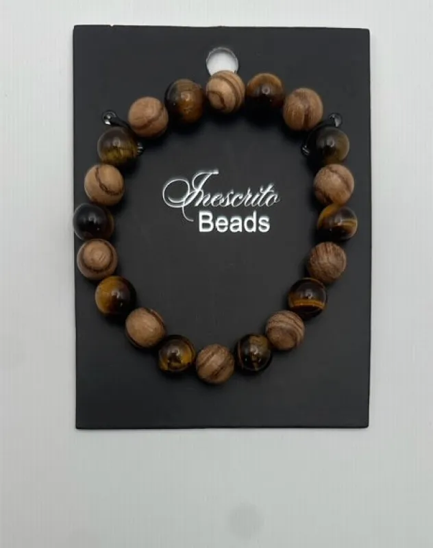 WOOD BRACELET ( 400 ) made by Oh My Jewelry