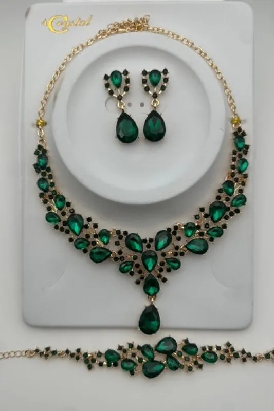 NECKLACE SET ( 386 GGR ) made by Oh My Jewelry