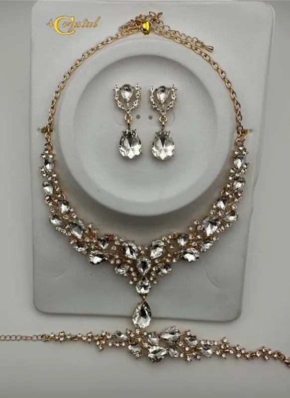 NECKLACE SET ( 386 GCR ) made by Oh My Jewelry