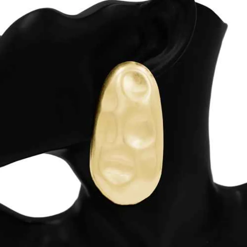 GOLD EARRINGS ( 1145 GD ) made by Oh My Jewelry