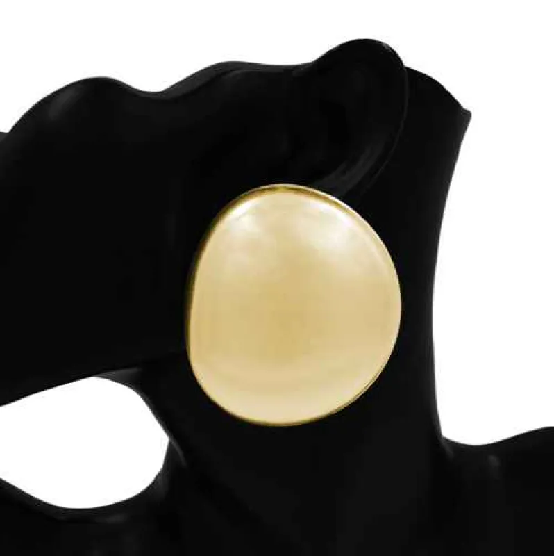 GOLD EARRINGS ( 1143 GD ) made by Oh My Jewelry