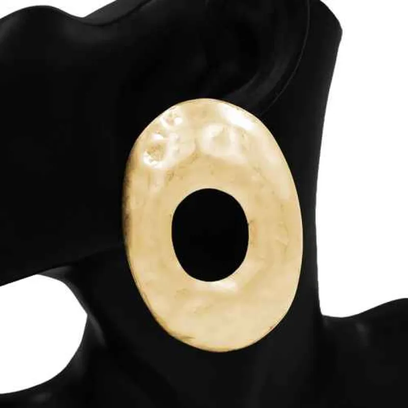 GOLD EARRINGS ( 1127 GD ) made by Oh My Jewelry