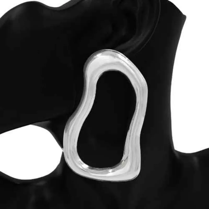 SILVER EARRINGS ( 1126 SV ) made by Oh My Jewelry