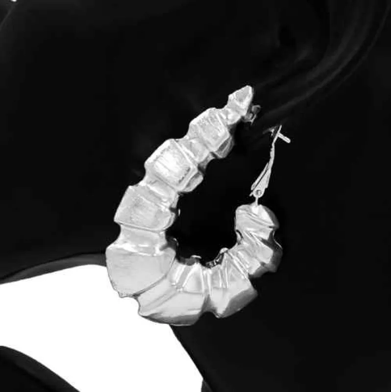 SILVER EARRINGS ( 1105 RD ) made by Oh My Jewelry