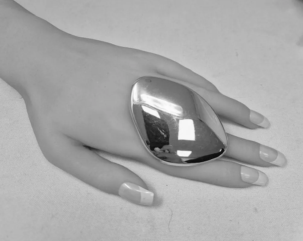 SILVER STRETCH RING ( 10077 R ) made by Oh My Jewelry