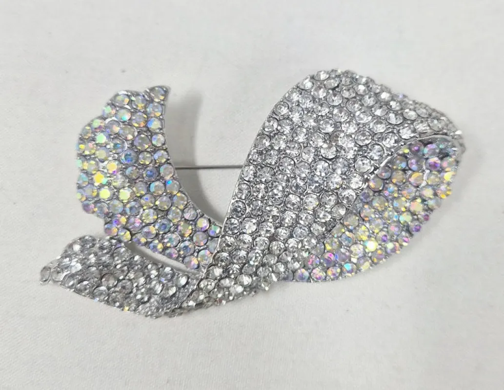 SILVER AB BROOCH ( 10024 RAB ) made by Oh My Jewelry