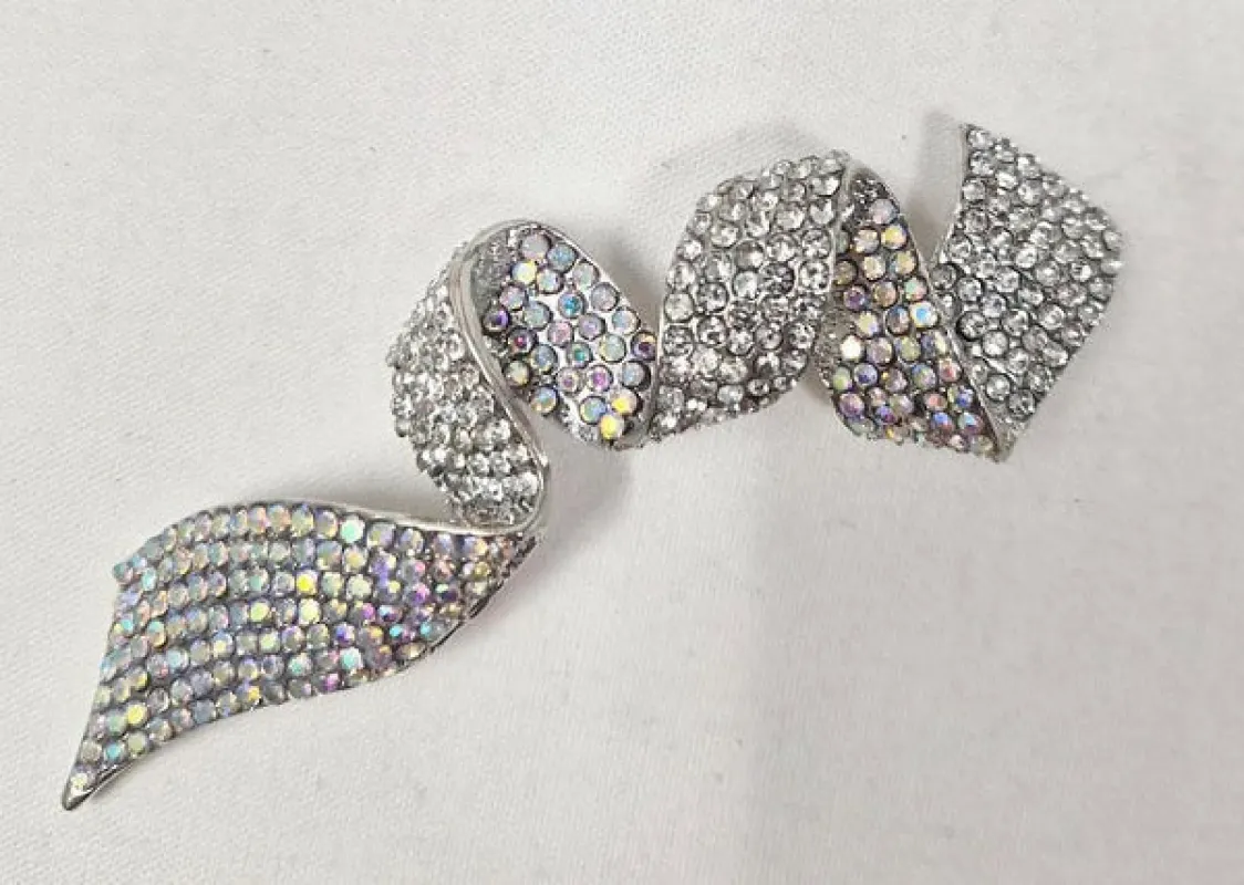 SILVER AB BROOCH ( 10023 RAB ) made by Oh My Jewelry