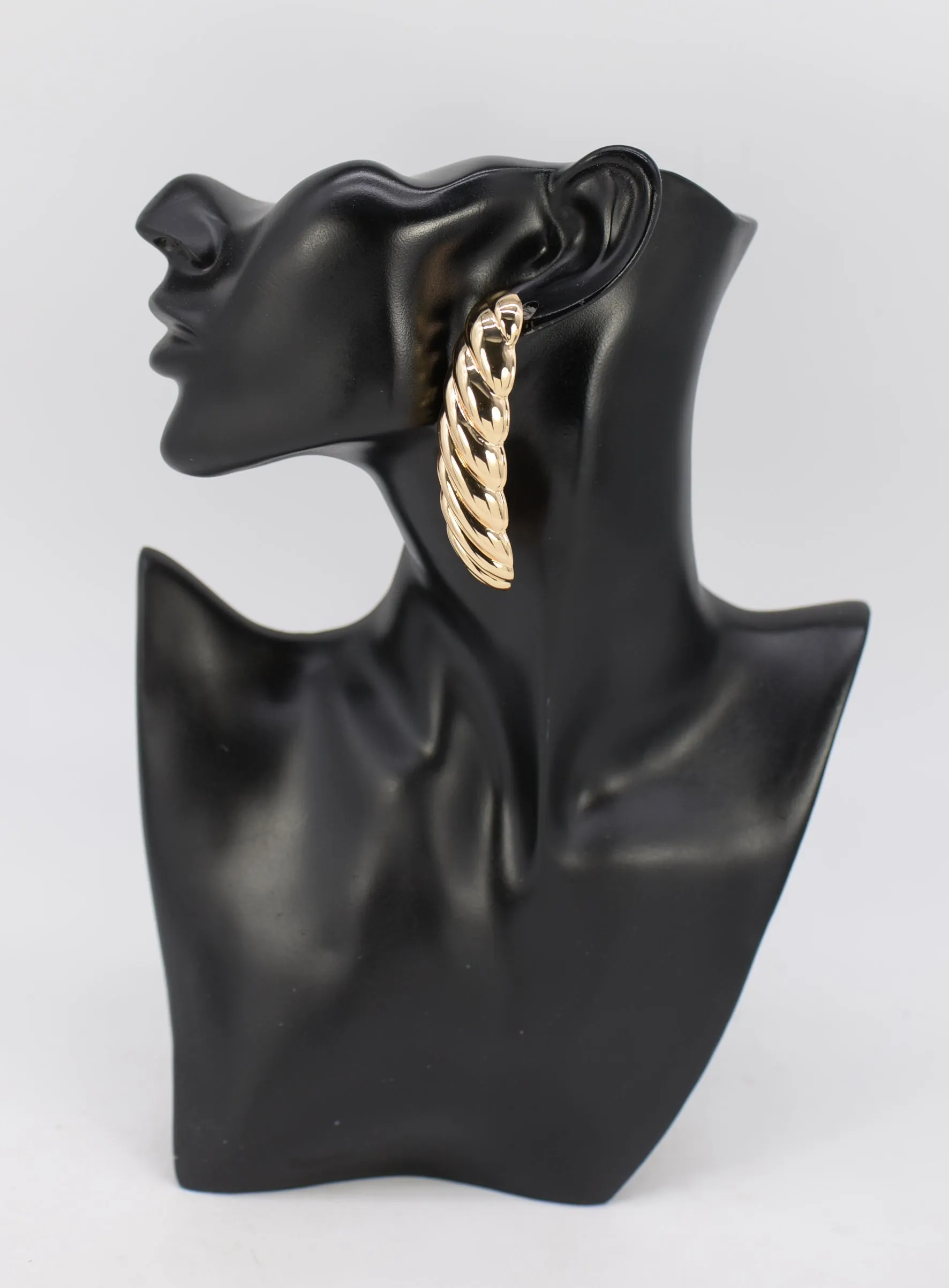 SILVER EARRINGS METAL ( 6912 SIL ) sold by Oh My Jewelry product image thumbnail 2