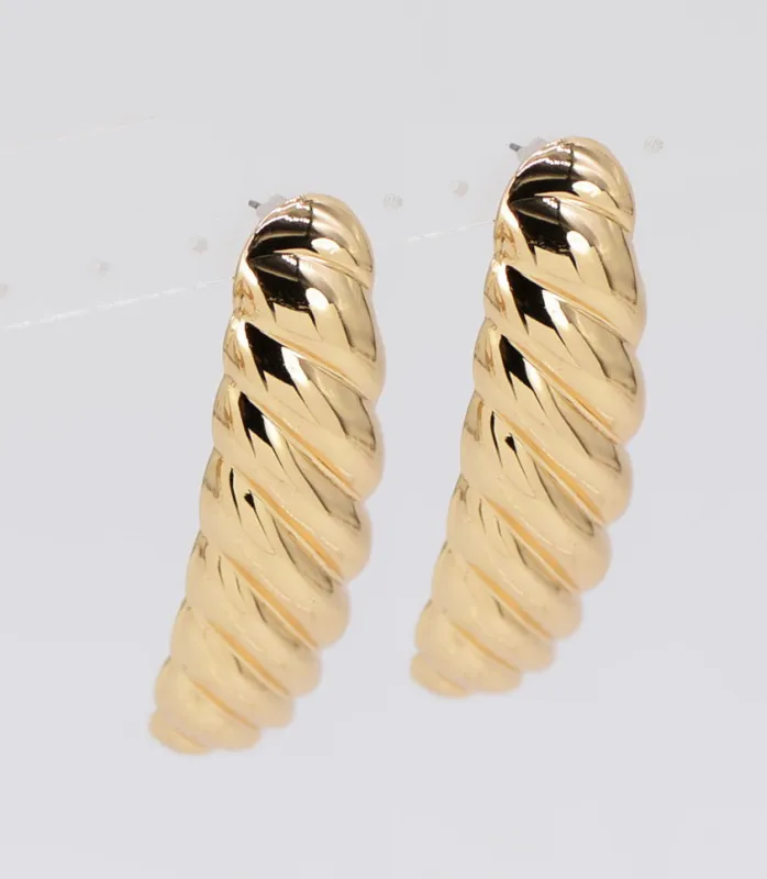 GOLD EARRINGS METAL ( 6912 GOL ) made by Fiesta