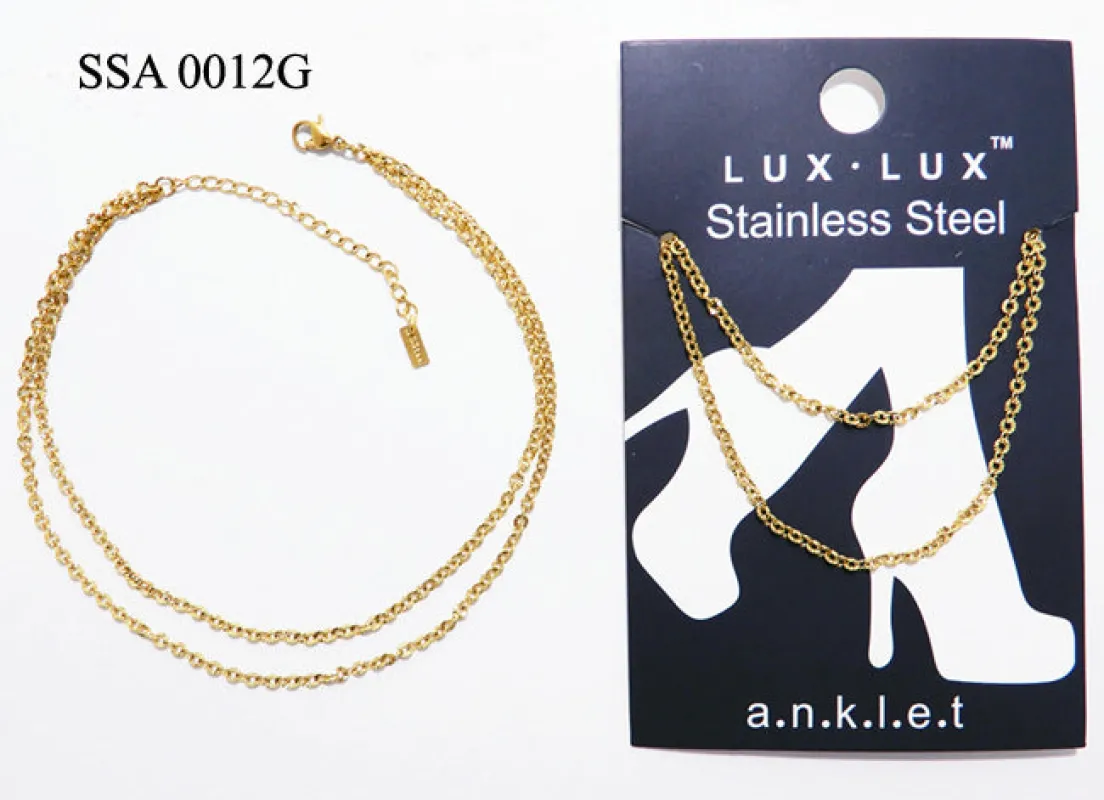 STAINLESS STEEL ANKLET ( 0012 G ) made by Oh My Jewelry