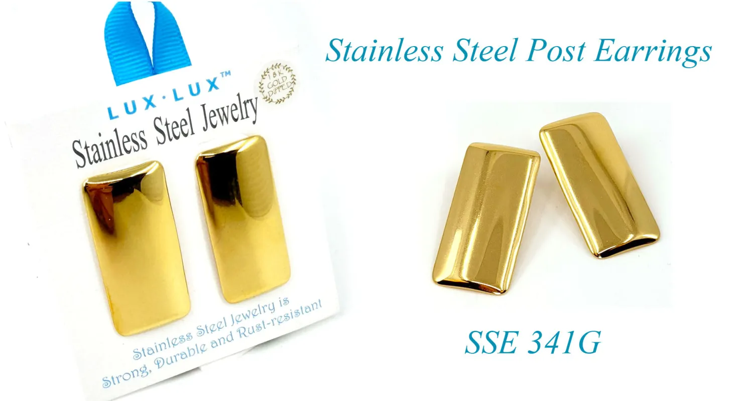 STAINLESS STEEL EARRINGS ( 341 G ) made by Oh My Jewelry