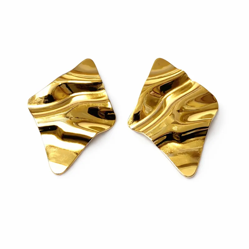 STAINLESS STEEL EARRINGS ( 348 G ) made by Oh My Jewelry