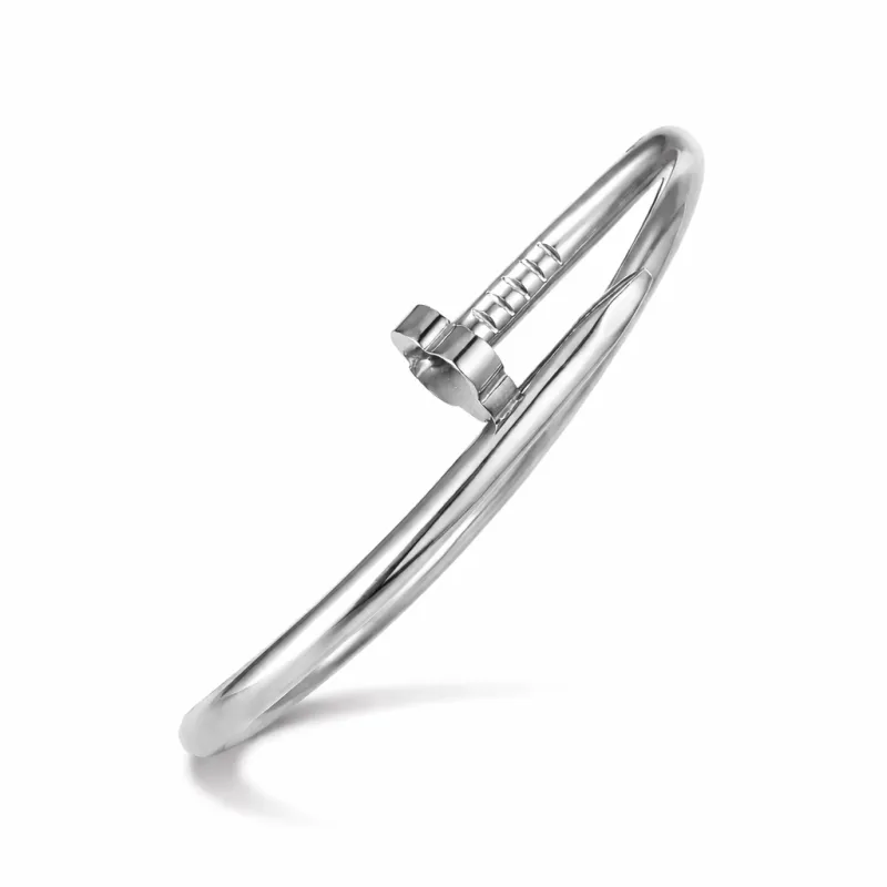 SILVER BANGLE ( GMB8S ) made by Oh My Jewelry