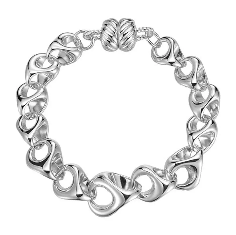 SILVER BRACELET ( 10102 R ) made by Oh My Jewelry