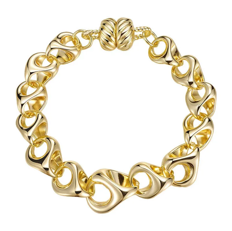 GOLD BRACELET ( 10102 G ) made by Oh My Jewelry