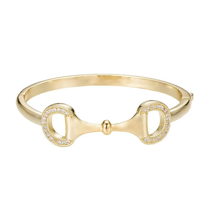 GOLD BANGLE ( 9741 G ) made by Oh My Jewelry