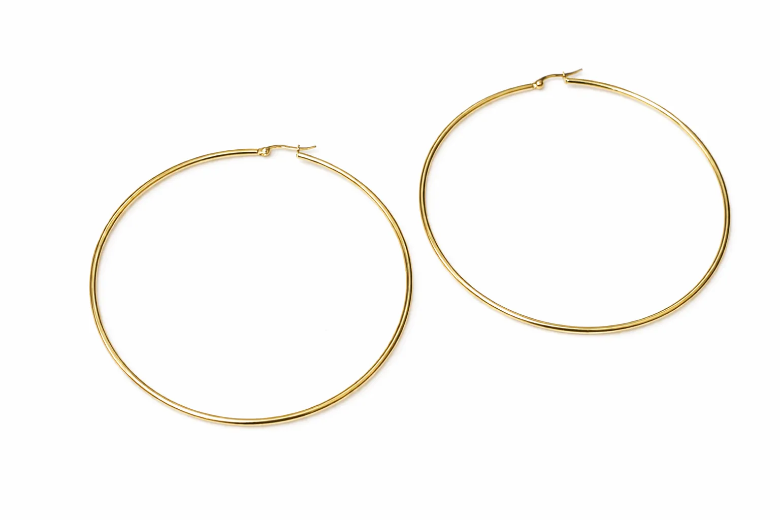 STAINLESS STEEL HOOP EARRINGS ( 209 G ) sold by Oh My Jewelry