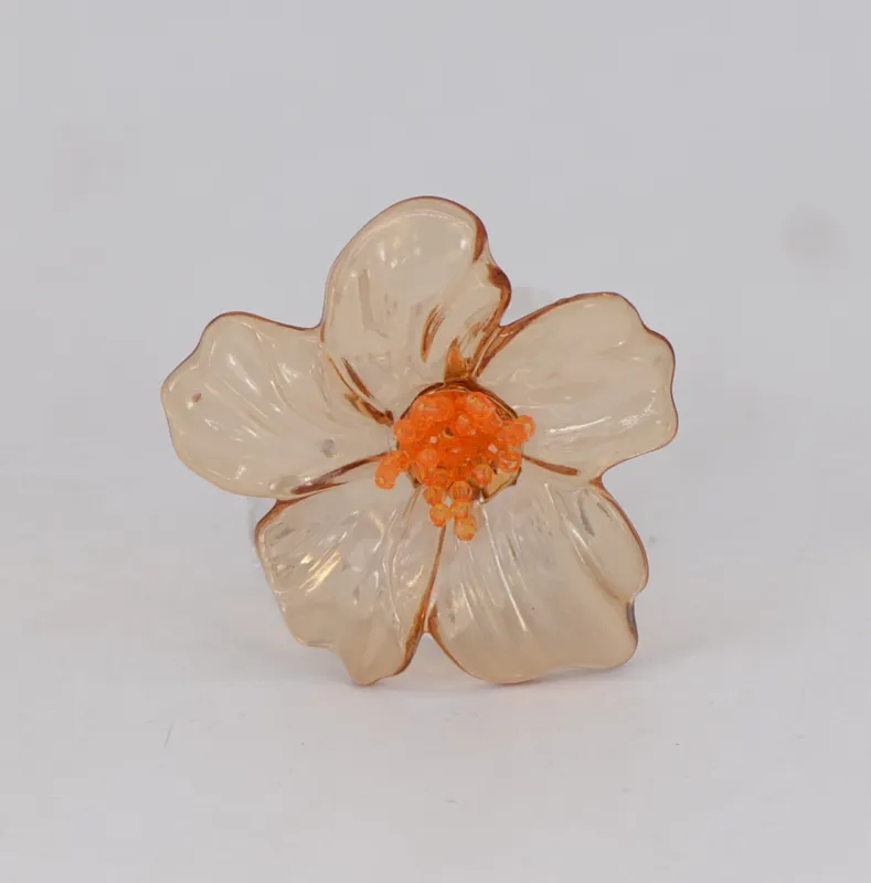 FLOWER BROOCH ( 1088 BRN ) made by Fiesta