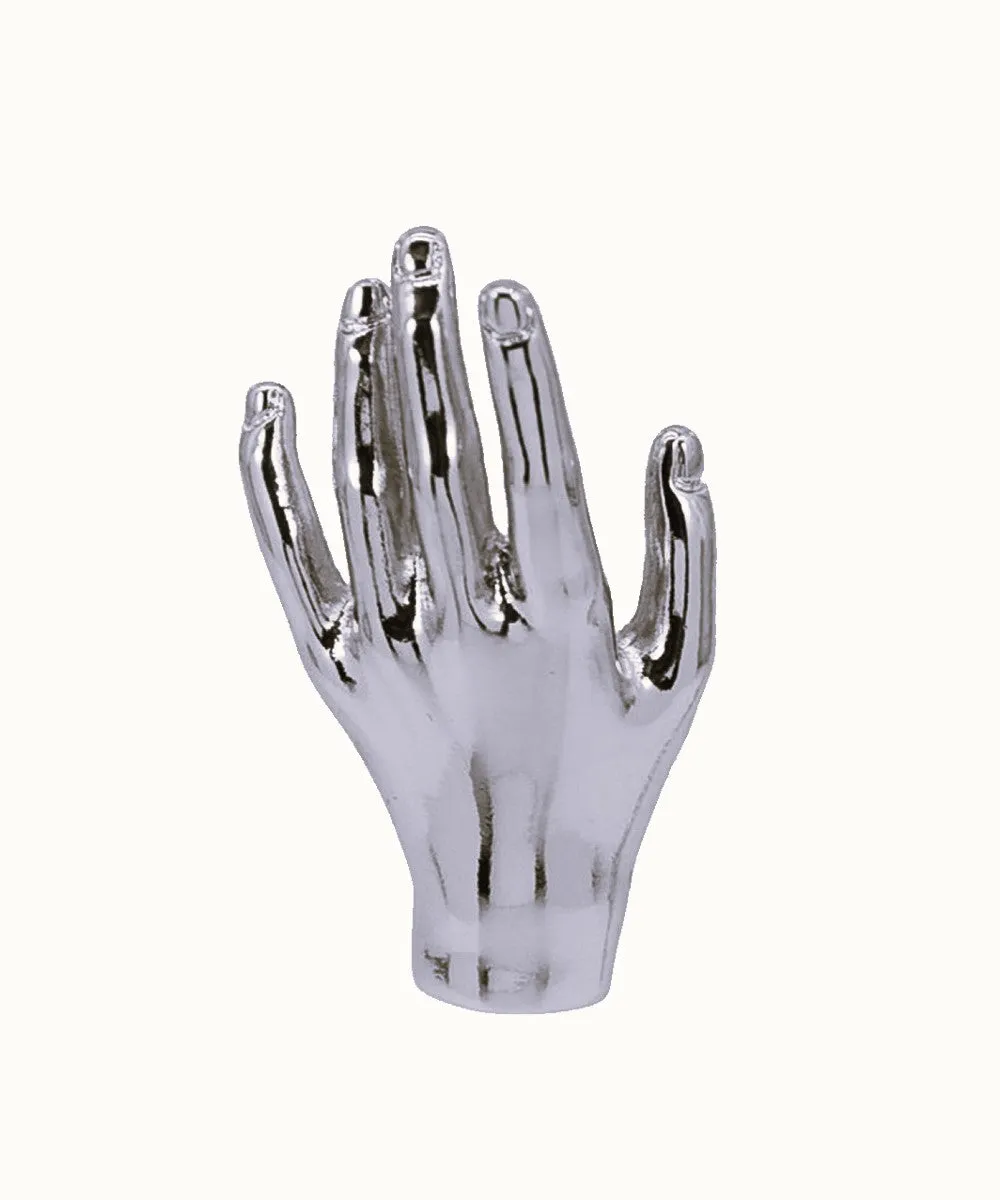 SILVER HAND BROOCH ( 1057 SIL ) sold by Oh My Jewelry