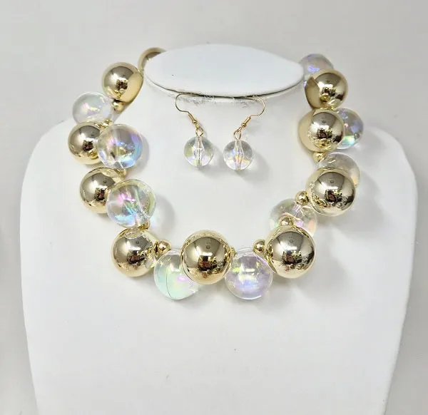 NECKLACE SET ( 11436 GCL ) sold by Oh My Jewelry