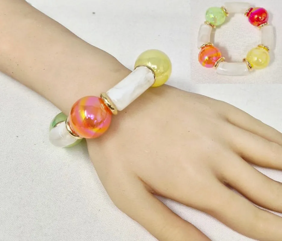 BALL STRETCH BRACELET ( 20065 GMT ) made by Oh My Jewelry