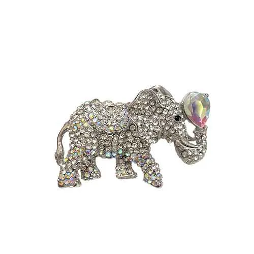 ELEPHANT BROOCH ( 2203 AB ) sold by Oh My Jewelry