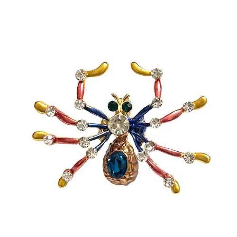 SPIDER BROOCH ( 2187 MLT ) made by Oh My Jewelry