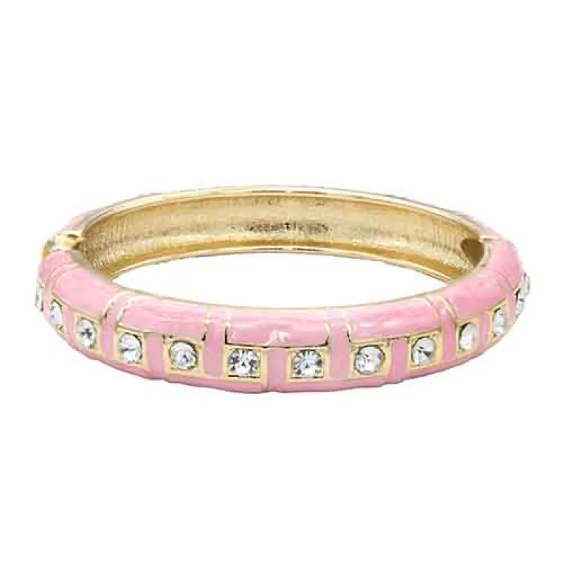 GOLD PLATED BANGLE ( 5498 PK ) made by Oh My Jewelry