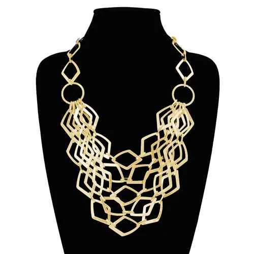 METAL NECKLACE ( 2241 GD ) sold by Oh My Jewelry