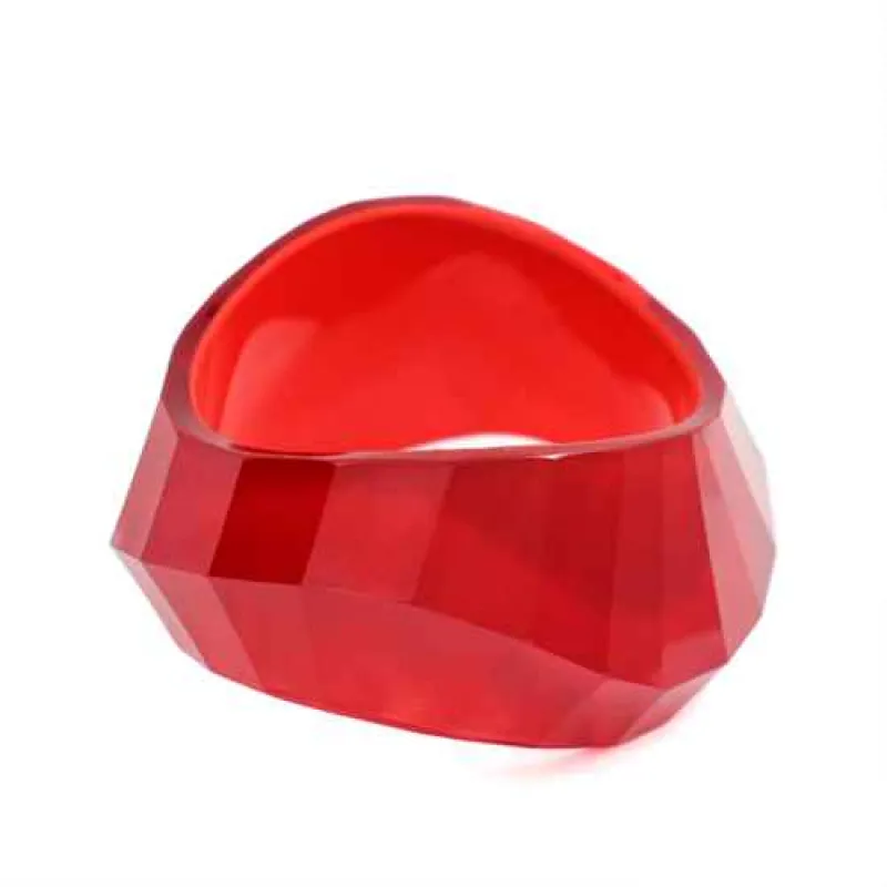 BANGLE BRACELET ( 2311 RED ) made by Oh My Jewelry