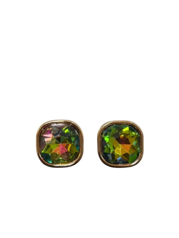 CRYSTAL EARRINGS ( 43 G35 ) made by Oh My Jewelry