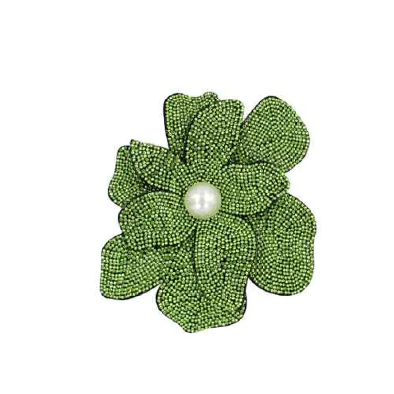FLOWER BROOCH ( 2222 LGN ) made by Oh My Jewelry