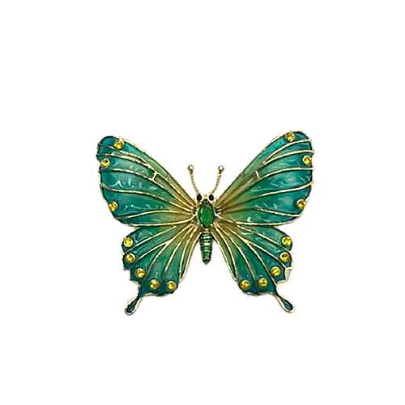 BUTTERFLY BROOCH ( 2186 GDGN ) made by Oh My Jewelry