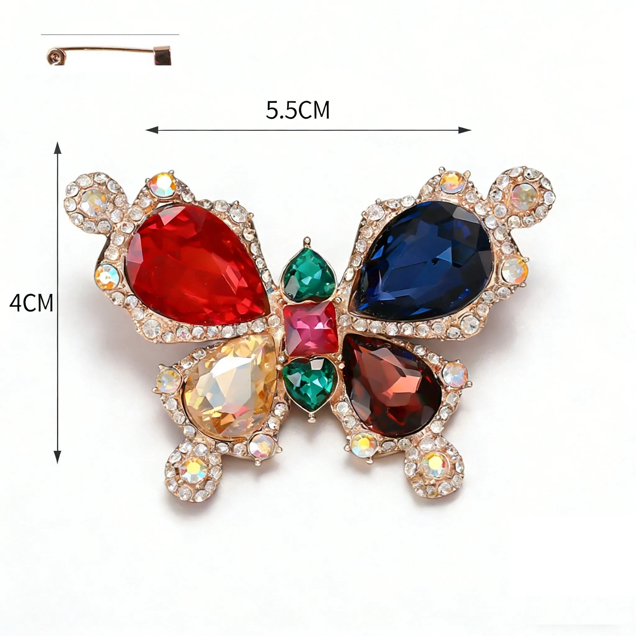 BUTTERFLY BROOCH ( 163 GMU ) sold by Oh My Jewelry