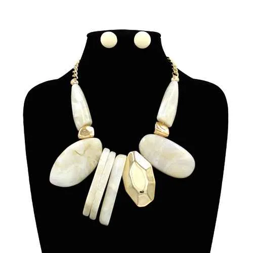 NECKLACE SET ( 2263 IV ) sold by Oh My Jewelry