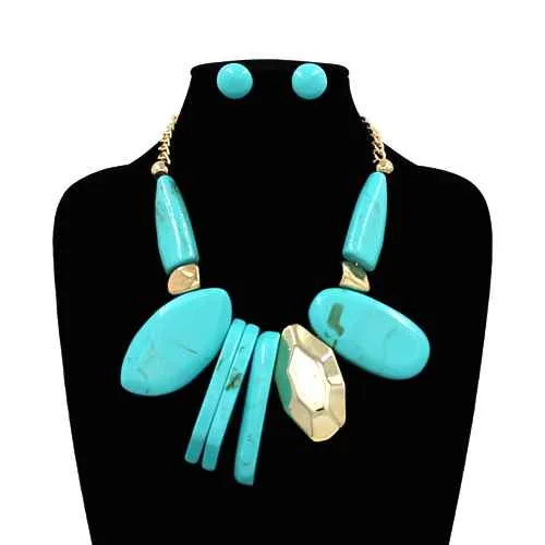 NECKLACE SET ( 2263 BZ ) sold by Oh My Jewelry