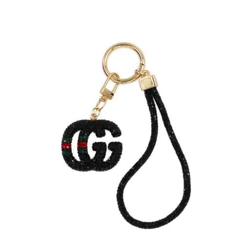 KEYCHAIN ( 1710 JET ) made by Oh My Jewelry