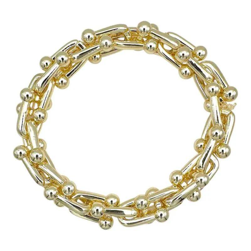 GOLD BRACELET ( 1713 BG ) made by Oh My Jewelry