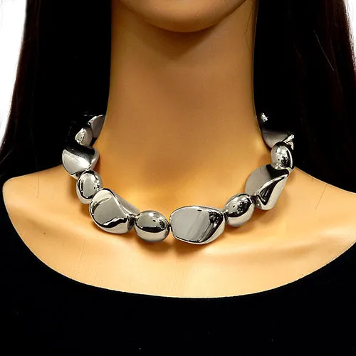 SILVER NECKLACE ( 3337 RD ) sold by Oh My Jewelry