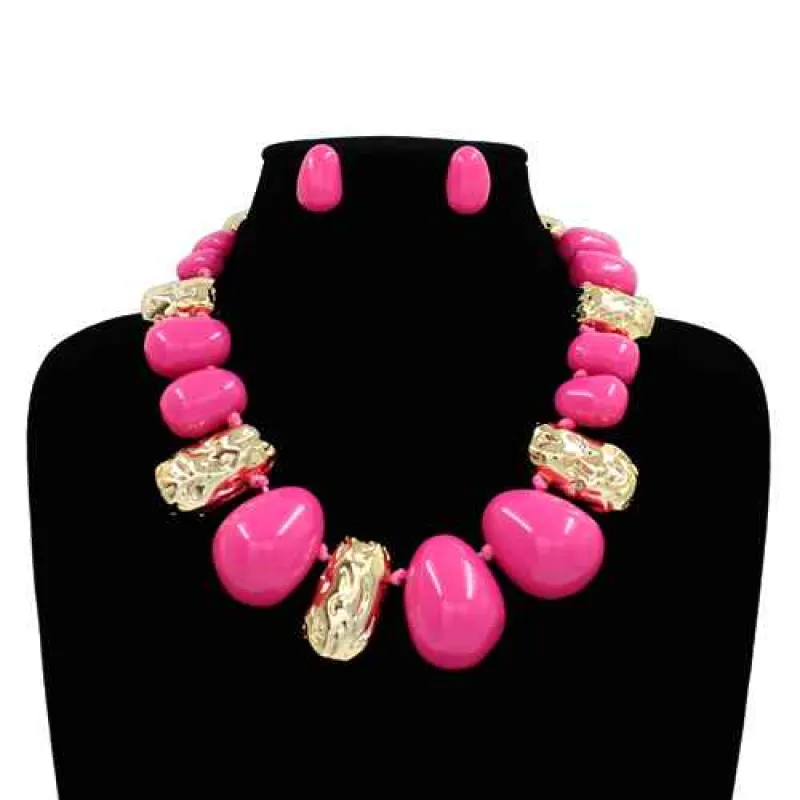 NECKLACE SET ( 2264 PK ) made by Oh My Jewelry