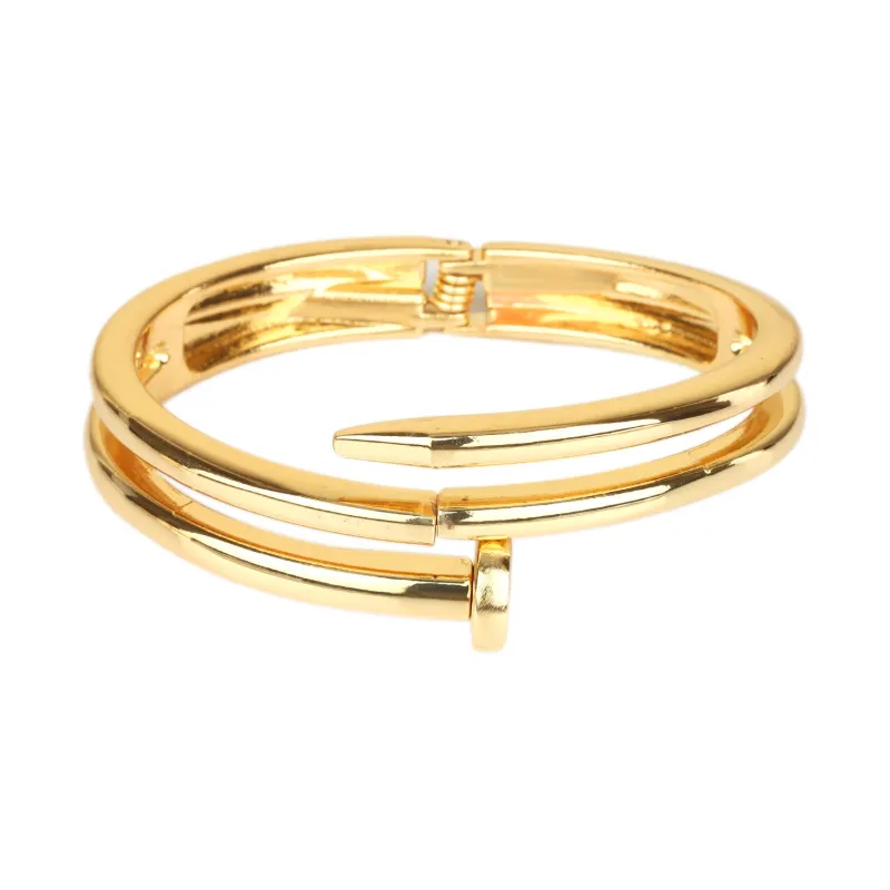 GOLD BANGLE ( 2248 GD ) made by Oh My Jewelry